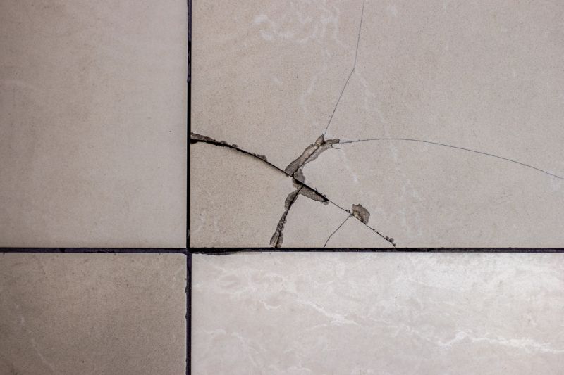 Cracked Grout