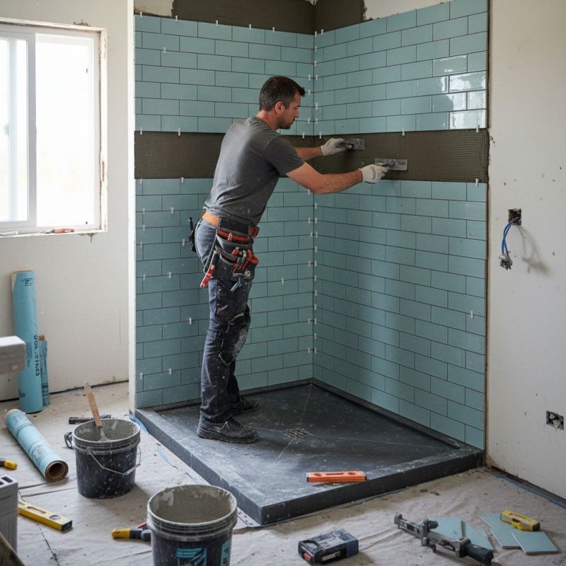 Shower Floor Tiling in Denver, CO