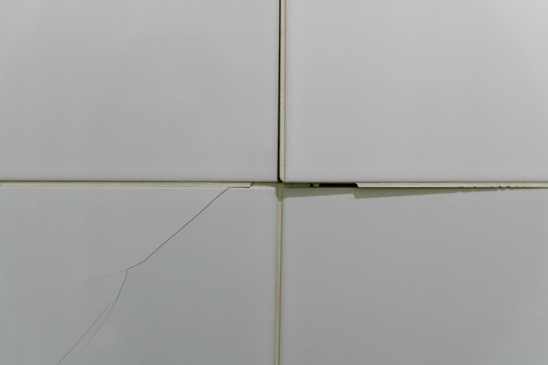 Damaged Grout Lines